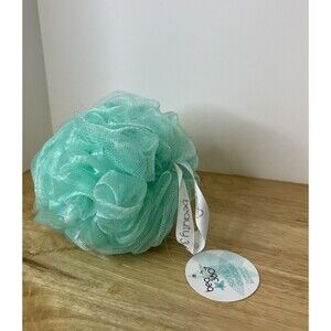 Beauty 360 Gentle Exfoliating Bath Pouf Sponge Shower Green